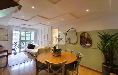 Imagem: O apartamento na cobertura possui 4 Dormitórios, 2 Banheiros