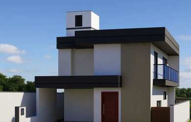 Imagem: A casa em condomínio possui 5 Dormitórios, 4 Banheiros, 5