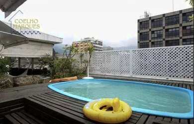 Imagem: O apartamento na cobertura possui 4 Dormitórios, 4 Banheiros