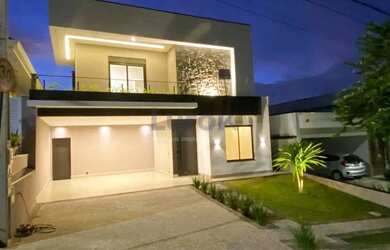 Imagem: A casa em condomínio possui 3 Dormitórios, 4 Banheiros, 4