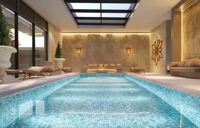 Imagem 9: Maison Alto da Glória. Piscina, Churrasqueira, Ar-condicionadoe75m²...