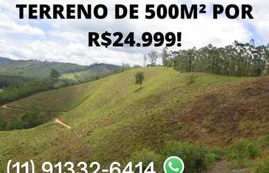 Imagem: O terreno possui 500m² de Área e está localizado em Centro