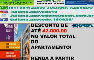 Imagem: O apartamento possui 2 Dormitórios, 1 Banheiro, 1 Vaga na garagem