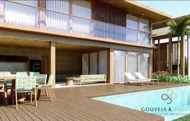 Imagem: A casa possui 5 Dormitórios, 5 Banheiros, 4 Vagas na garagem