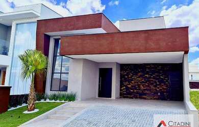 Imagem: A casa em condomínio possui 3 Dormitórios, 5 Banheiros, 4