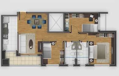 Imagem 10: APARTAMENTO com 3 dormitórios à venda por R$ 622.000,00 no bairro Cristo...