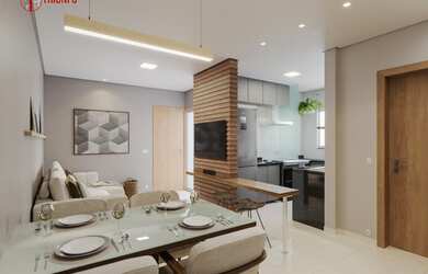 Imagem 2: Apartamento Padrão para Venda em Frimisa Santa Luzia-MG