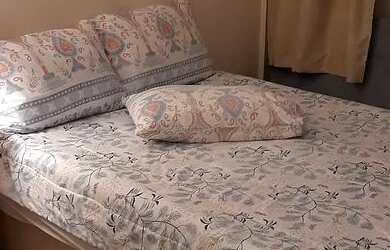 Imagem 4: Paraíso na Ilha Porchat. Vista para o mar, Guarda roupa, 55m² de Áreae2...