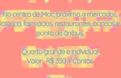 Imagem: O quarto está localizado em Centro, Montes Claros para alugar