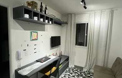 Imagem: A kitnet possui 1 Dormitório, 1 Banheiro e 24m² de Área e