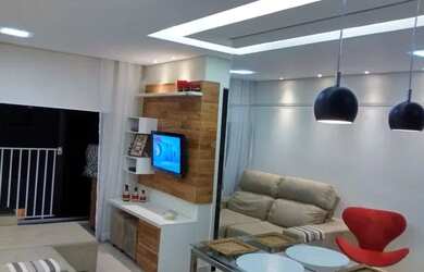 Imagem: O apartamento possui 2 Dormitórios, 1 Banheiro, 1 Vaga na garagem