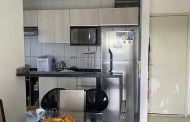 Imagem: O apartamento possui 2 Dormitórios, 2 Banheiros, 1 Vaga na