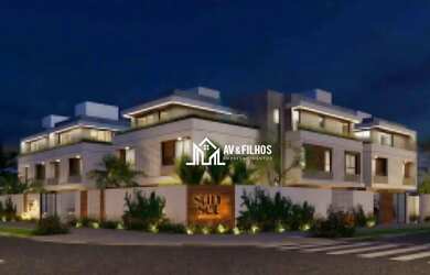 Imagem: A casa em condomínio possui 3 Dormitórios, 5 Banheiros, 2