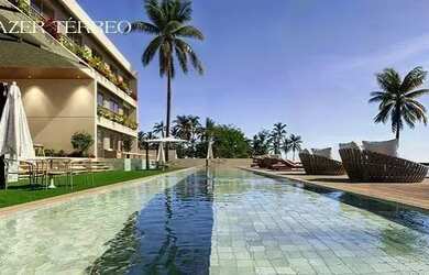 Imagem: O apartamento possui 1 Dormitório, 1 Banheiro, 1 Vaga na garagem