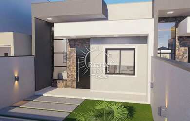 Imagem: A casa possui 2 Dormitórios, 2 Banheiros, 2 Vagas na garagem