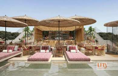 Imagem: O apartamento possui 1 Dormitório, 1 Banheiro, 2 Vagas na garagem