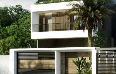 Imagem: A casa possui 3 Dormitórios, 5 Banheiros, 2 Vagas na garagem