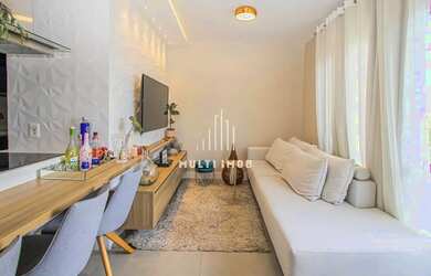 Imagem: O apartamento possui 1 Dormitório, 1 Banheiro, 1 Vaga na garagem