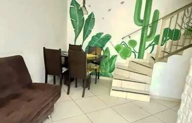 Imagem: A casa em condomínio possui 1 Dormitório, 1 Banheiro, 1 Vaga