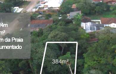 Imagem: O terreno possui 384m² de Área e está localizado em Itapoá