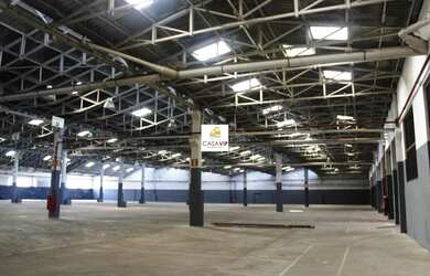 Imagem: O depósito possui 17.000m² de Área e está localizado em