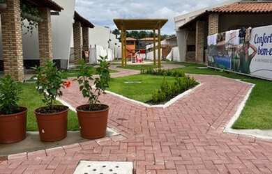 Imagem: A casa em condomínio possui 3 Dormitórios, 4 Banheiros, 144m²