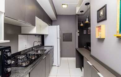 Imagem 6: Apartamento em Humaitá. Churrasqueira, Imóvel mobiliado, 65m² de Áreae1...