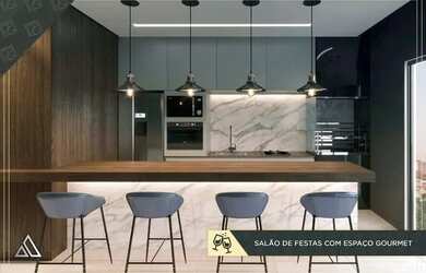 Imagem: O apartamento possui 3 Dormitórios, 1 Banheiro, 3 Vagas na