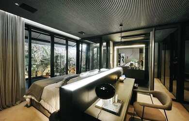 Imagem: A casa em condomínio possui 3 Dormitórios, 5 Banheiros, 2