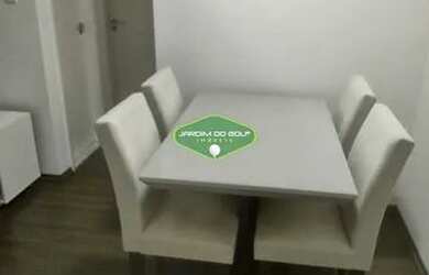 Imagem: O apartamento e possui 1 Dormitório, Suítes, 1 Banheiro