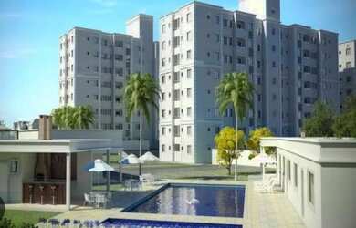 Imagem: O apartamento possui 2 Dormitórios, 2 Banheiros, 1 Vaga na