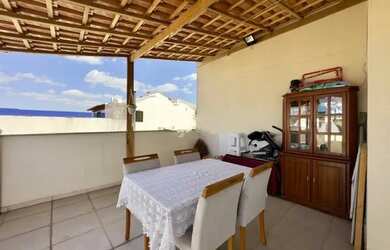 Imagem: O apartamento na cobertura possui 2 Dormitórios, 1 Banheiro