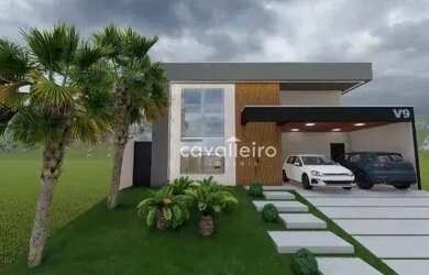 Imagem: A casa em condomínio possui 3 Dormitórios, 3 Banheiros, 3