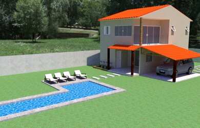 Imagem: A fazenda possui 600m² de Área e está localizado em Jardim