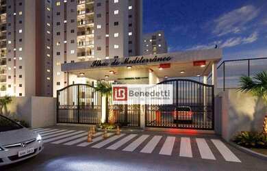 Imagem: O apartamento possui 2 Dormitórios, 2 Banheiros, 1 Vaga na