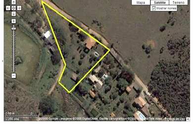 Imagem: O terreno possui 7520m² de Área e está localizado em Chácaras