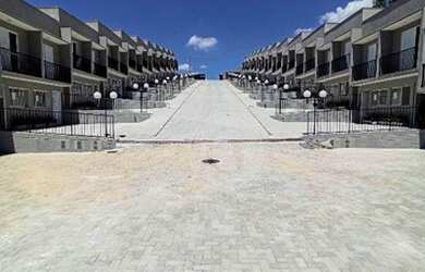 Imagem: A casa em condomínio possui 2 Dormitórios, 1 Banheiro, 1 Vaga