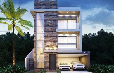 Imagem: A casa em condomínio possui 3 Dormitórios, 3 Banheiros, 4