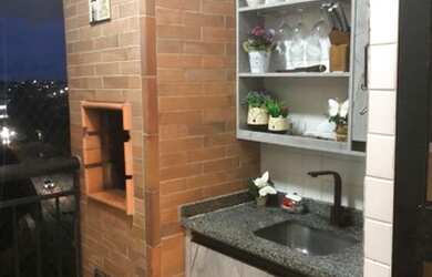 Imagem 4: APTO FIT MIRANTE DO LAGO. Piscina, Churrasqueira, Varandae66m² de Área