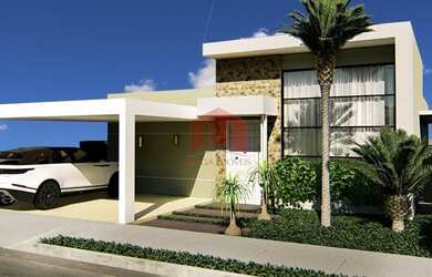 Imagem 2: Casa em Condomínio. Piscina, Churrasqueira, 210m² de Áreae2 Vagas na...