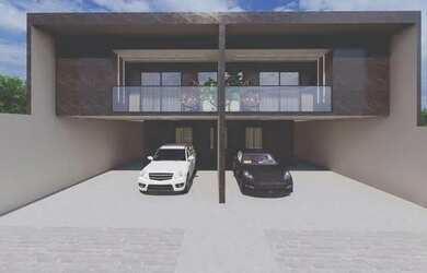 Imagem: A casa possui 3 Dormitórios, 3 Banheiros, 3 Vagas na garagem