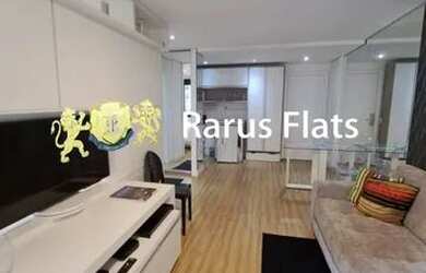 Imagem: O studio possui 1 Dormitório, 1 Banheiro, 1 Vaga na garagem