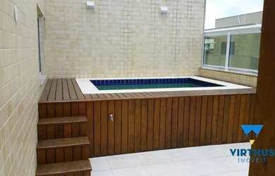 Imagem: O apartamento na cobertura possui 3 Dormitórios, 3 Banheiros