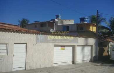 Imagem: A casa possui 4 Dormitórios, 1 Banheiro, 2 Vagas na garagem