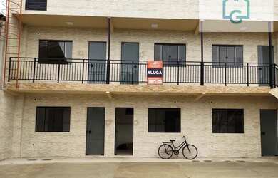 Imagem: O apartamento possui 1 Dormitório, 1 Banheiro, 1 Vaga na garagem