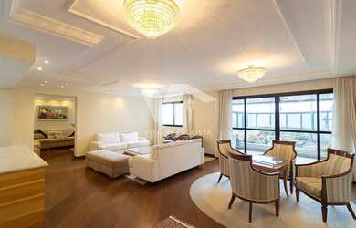 Imagem: O apartamento possui 4 Dormitórios, 4 Banheiros, 5 Vagas na