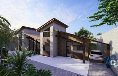 Imagem 5: Casa com 4/4 em construção no Alto Taperapuã - Porto Seguro