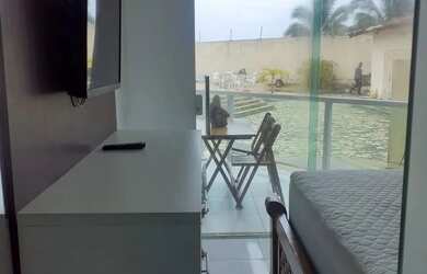 Imagem 8: Praia do Guaibim. Piscina, Imóvel mobiliado, Acomodam 4 pessoase1 Dormitório