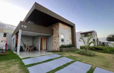 Imagem: A casa em condomínio possui 3 Dormitórios, 3 Banheiros, 2