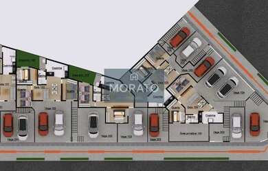 Imagem 3: Área Privativa 2 Quartos com 1 Vaga - Xangri-lá